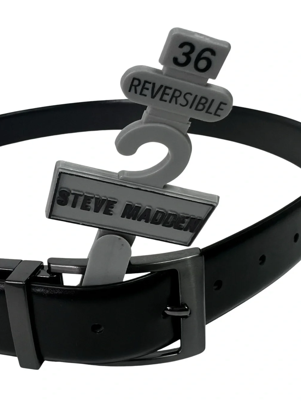 Steve McMadden Men’s Reversible Belt Sz 36 Color Black 1.25” Width NWT $40